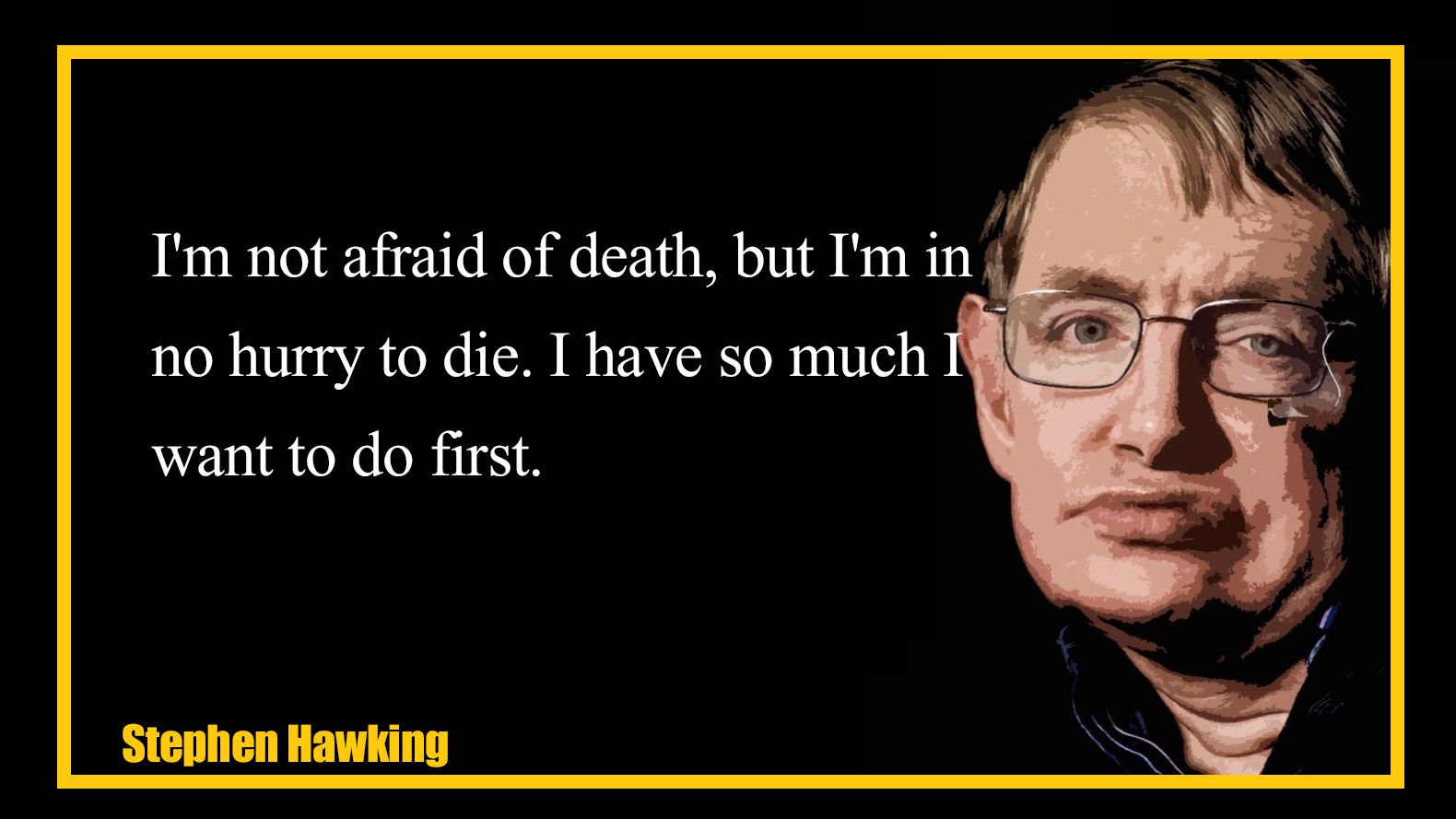 Stephen Hawking - Not only does God play dice, but he